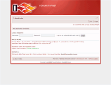 Tablet Screenshot of forums.ifrf.net